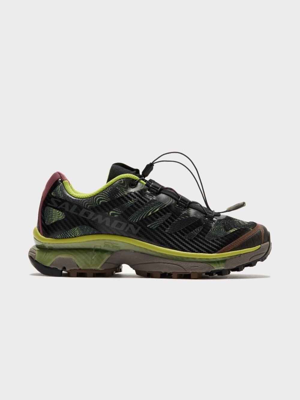 Salomon XT-4 OG Rave at Dawn - Black / Dark Citron / Nocturne - 7